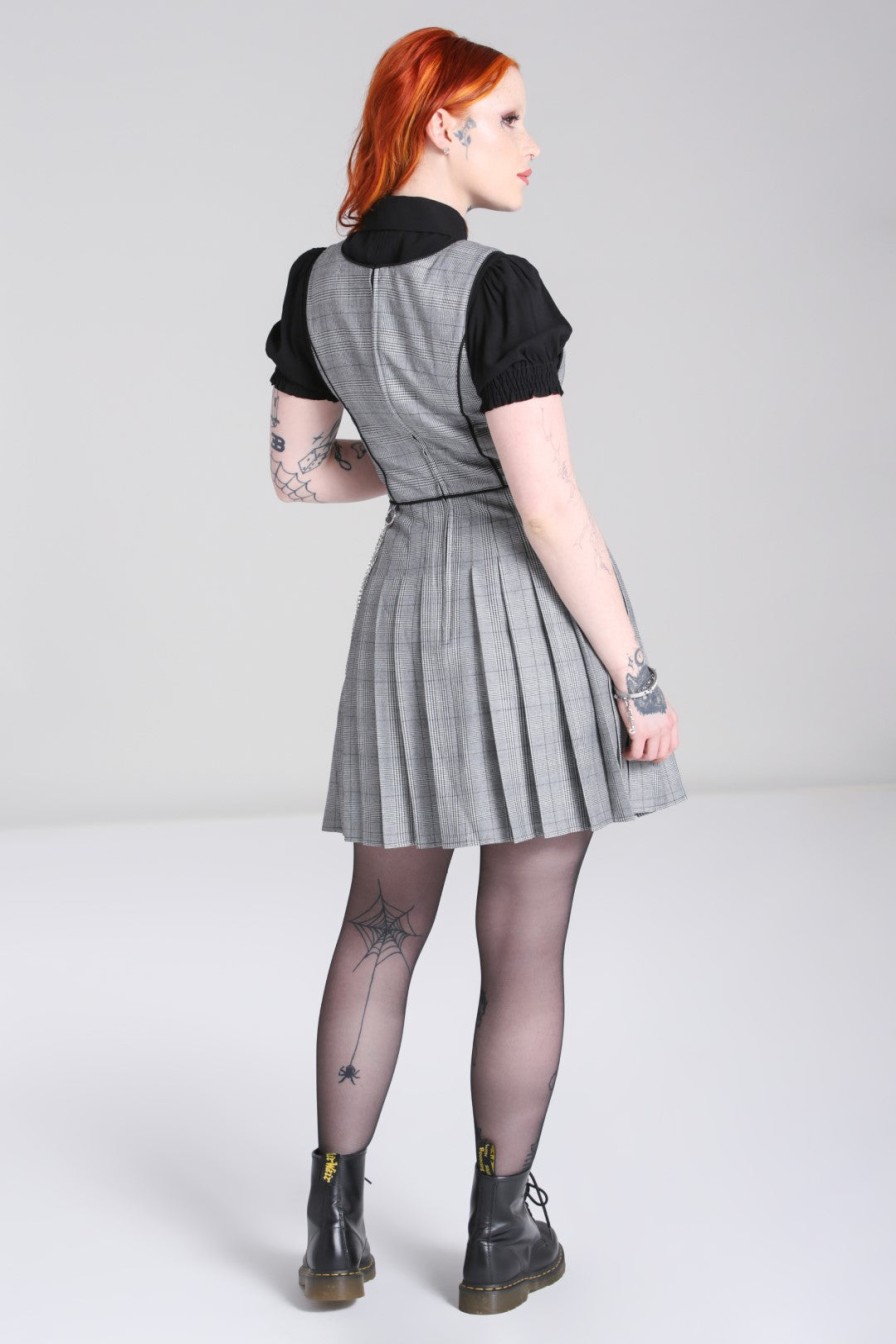 Hell Bunny Mini Dresses | Mina Pinafore Dress