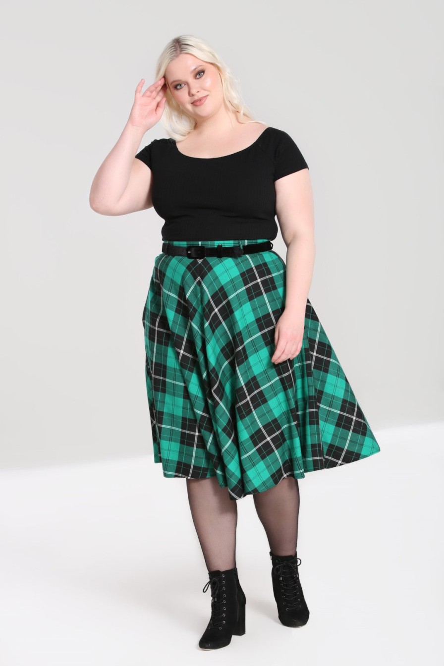 Hell Bunny Midi Skirts | Beryl Skirt