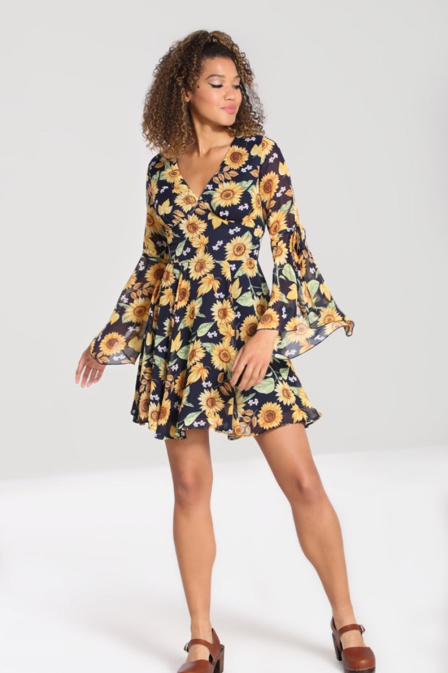 Hell Bunny Mini Dresses | Sunflower Mini Dress