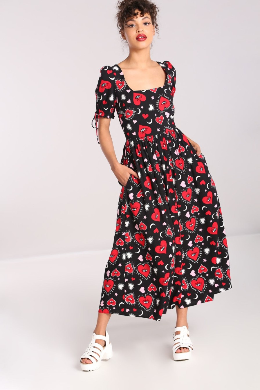 Hell Bunny Maxi Dresses | Kate Heart Dress