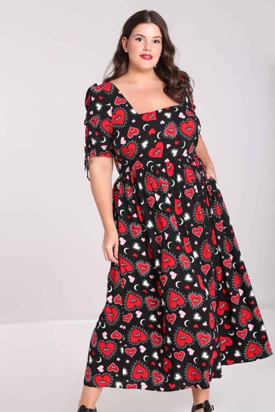 Hell Bunny Maxi Dresses | Kate Heart Dress