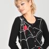 Hell Bunny Cardigans | In A Web Cardigan