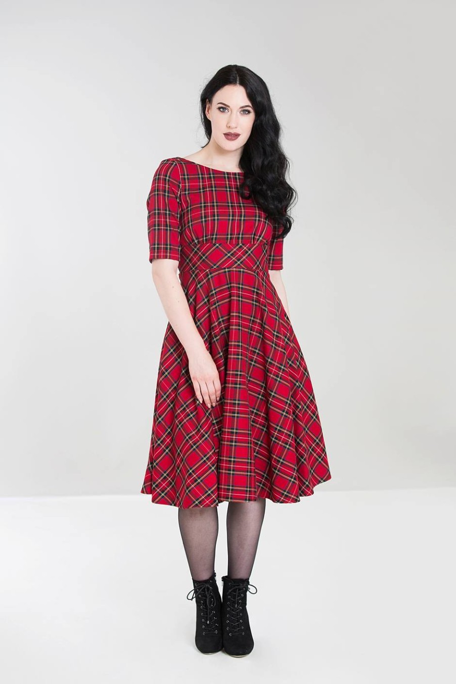 Hell Bunny Midi Dresses | Irvine 50'S Dress