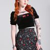 Hell Bunny Crop Tops | Lilith Top