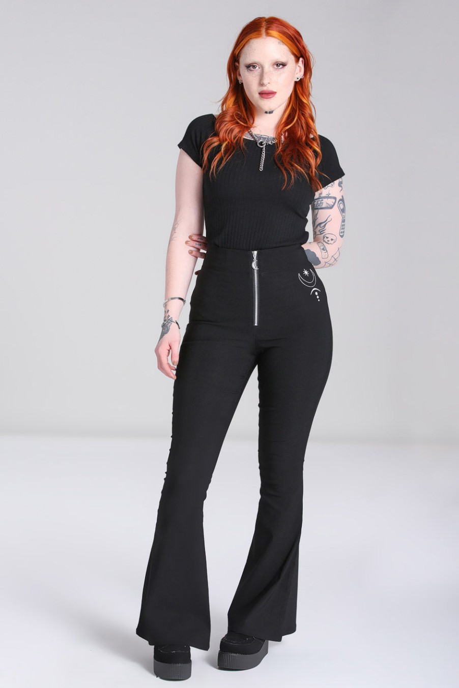 Hell Bunny Trousers | Eclipse Trousers