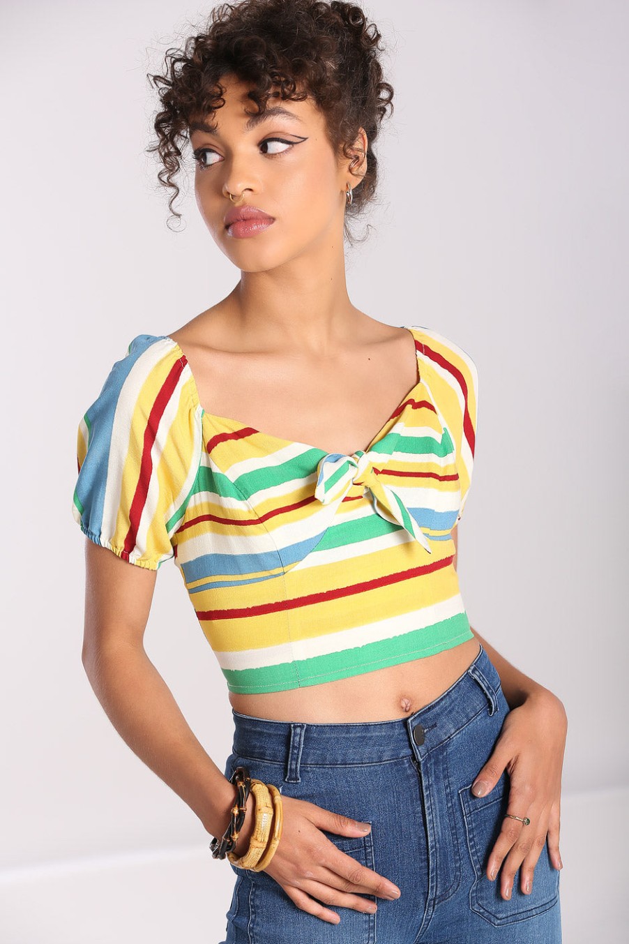 Hell Bunny Crop Tops | Solange Crop Top