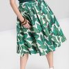 Hell Bunny Midi Skirts | Rainforest 50'S Skirt