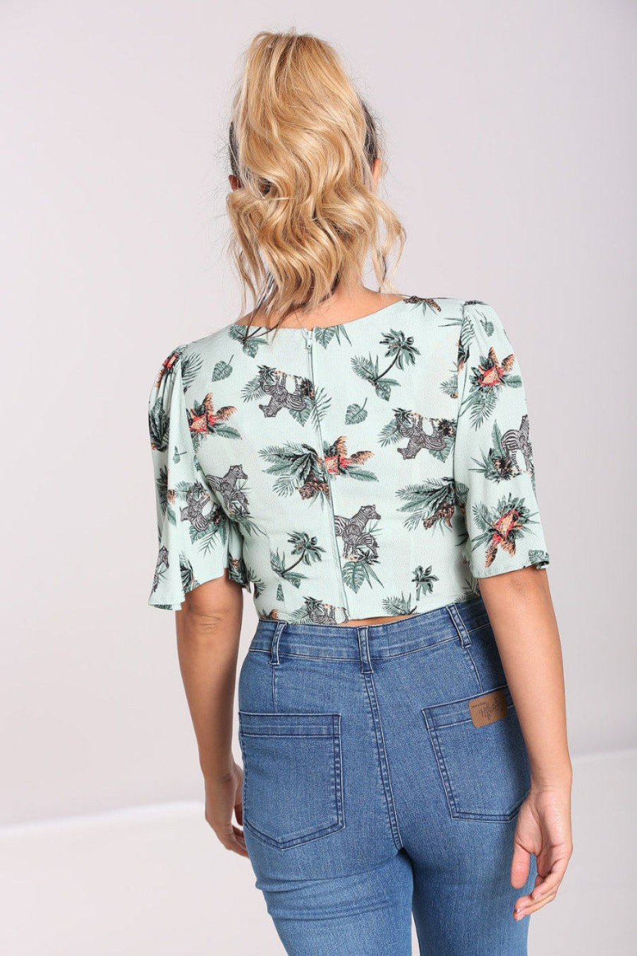 Hell Bunny Crop Tops | Sofia Crop Top