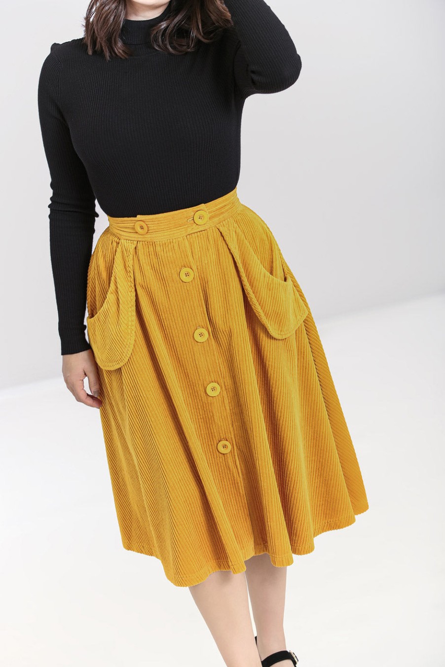 Hell Bunny Midi Skirts | Jeanette Skirt