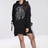 Hell Bunny Loungewear | Medusa Hoodie Dress