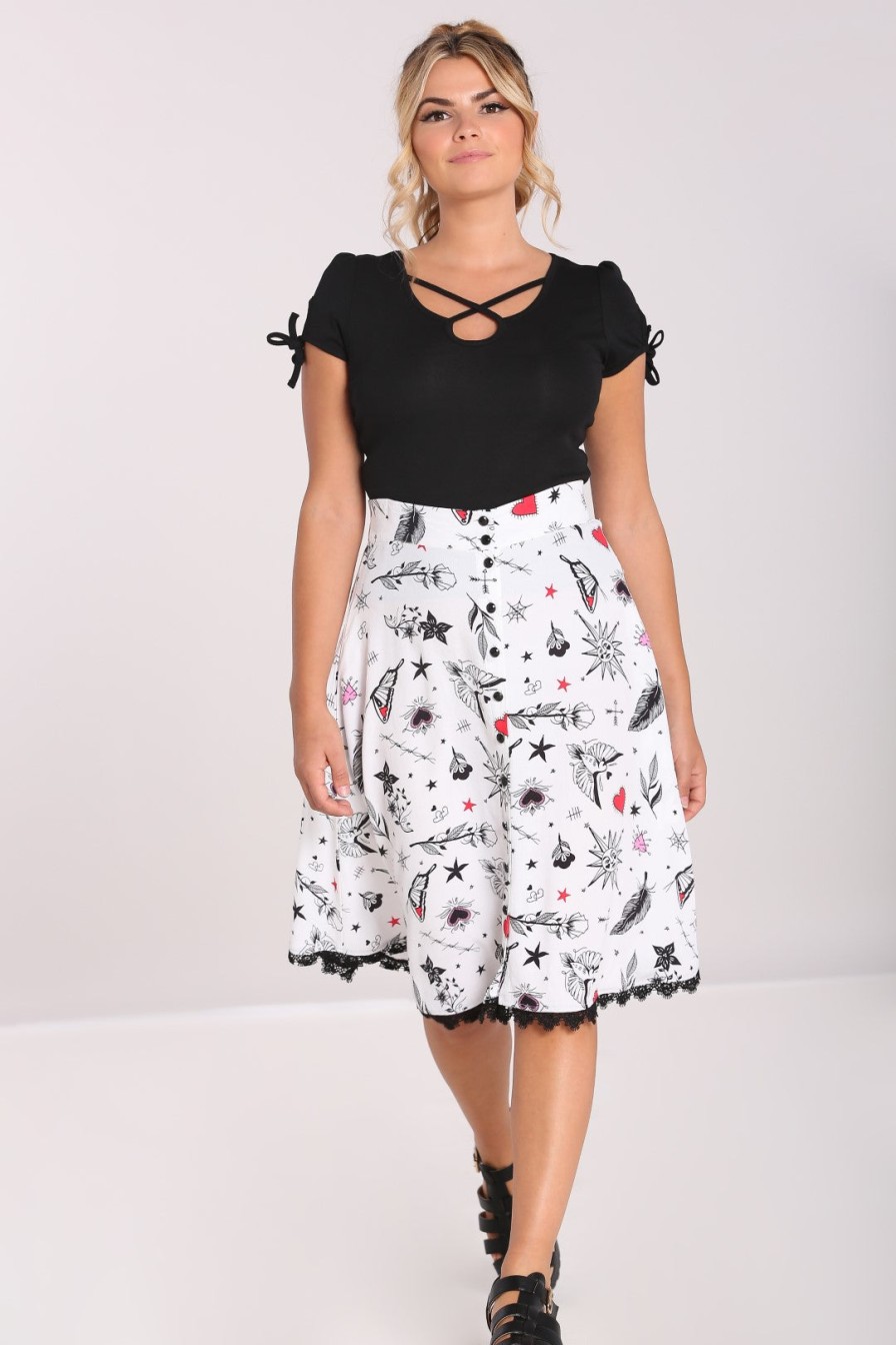 Hell Bunny Knee Skirts | Avery Skirt