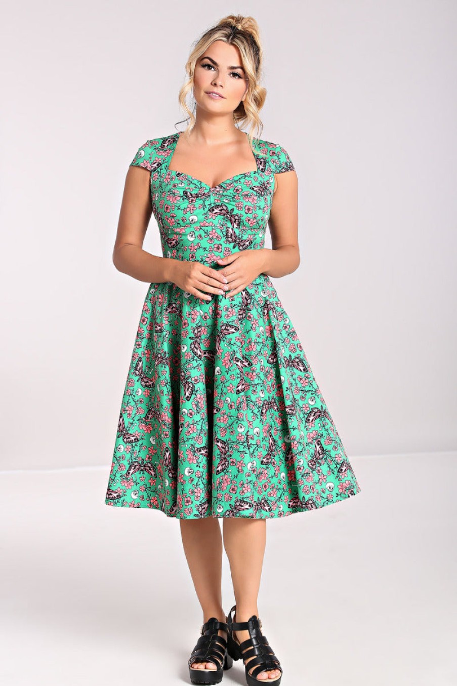 Hell Bunny Midi Dresses | Madilynn 50'S Dress