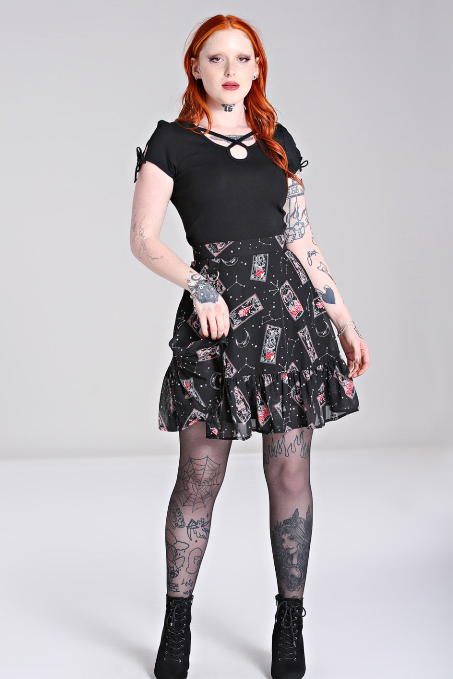 Hell Bunny Mini Skirts | Duality Skirt