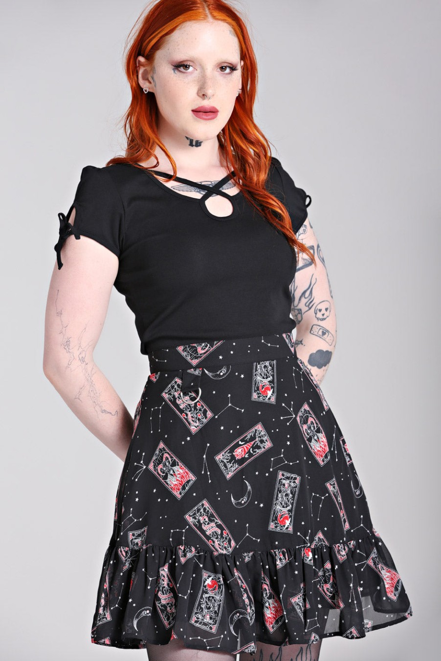 Hell Bunny Mini Skirts | Duality Skirt