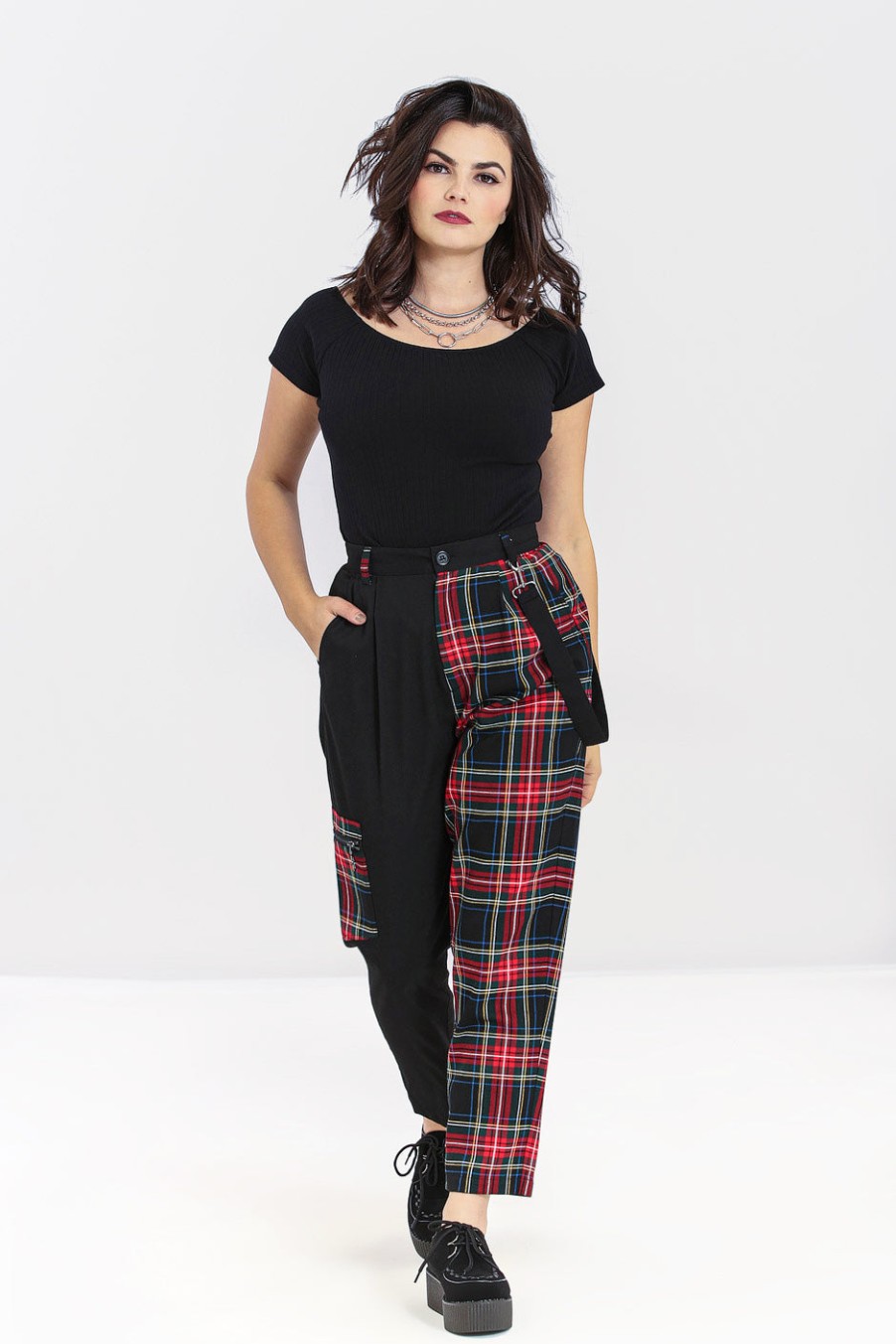 Hell Bunny Trousers | Heather Trousers