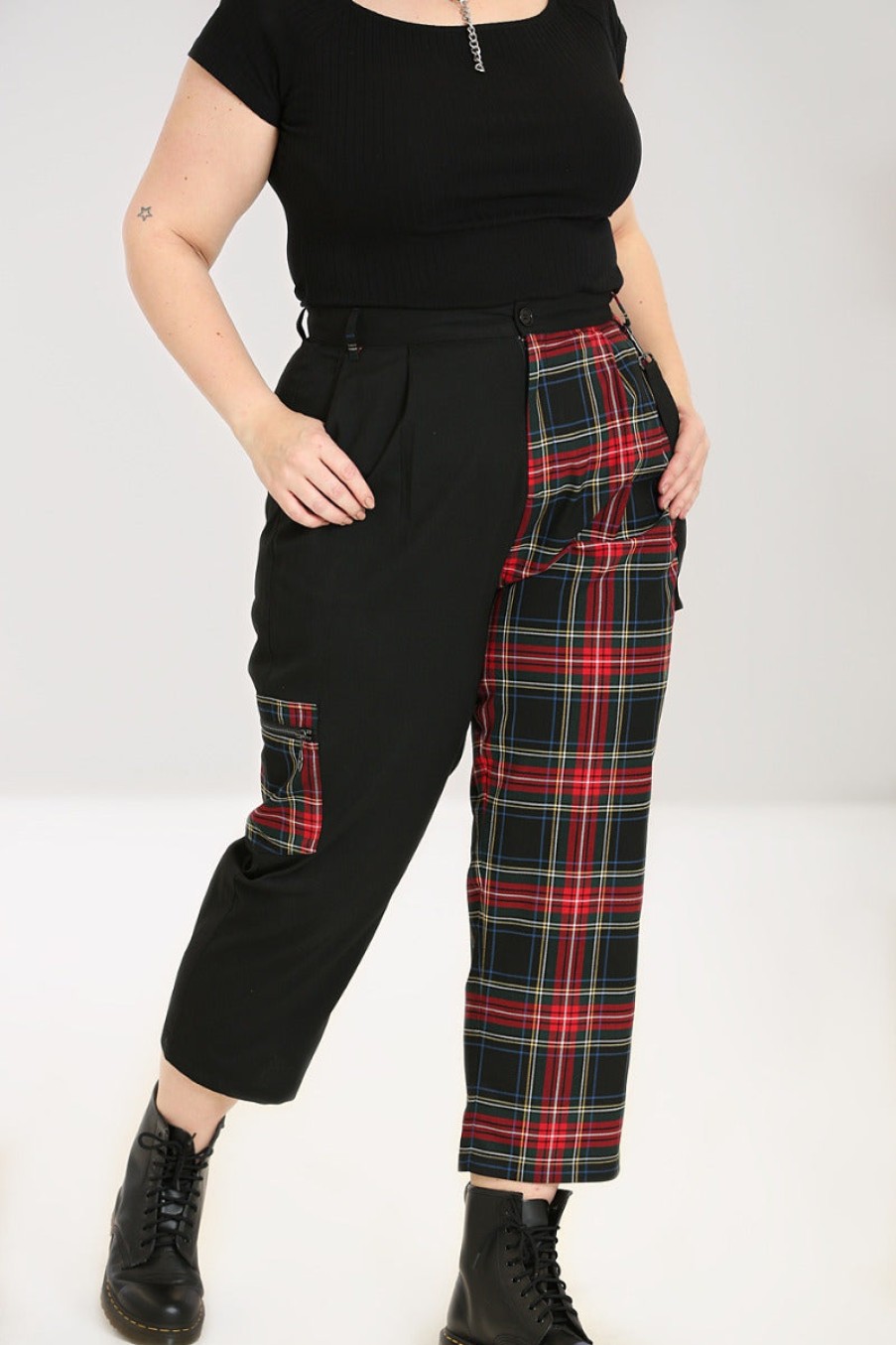 Hell Bunny Trousers | Heather Trousers