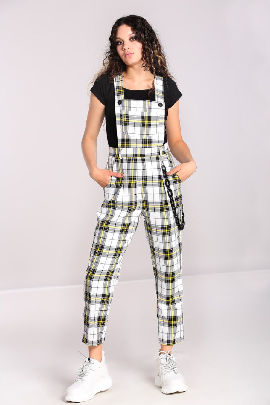 Hell Bunny Dungarees | Ludi Dungarees