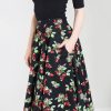 Hell Bunny Midi Skirts | Cherie 50'S Skirt