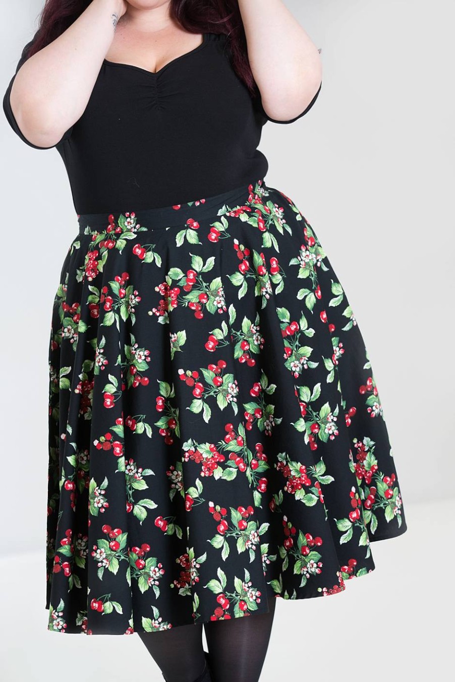 Hell Bunny Midi Skirts | Cherie 50'S Skirt