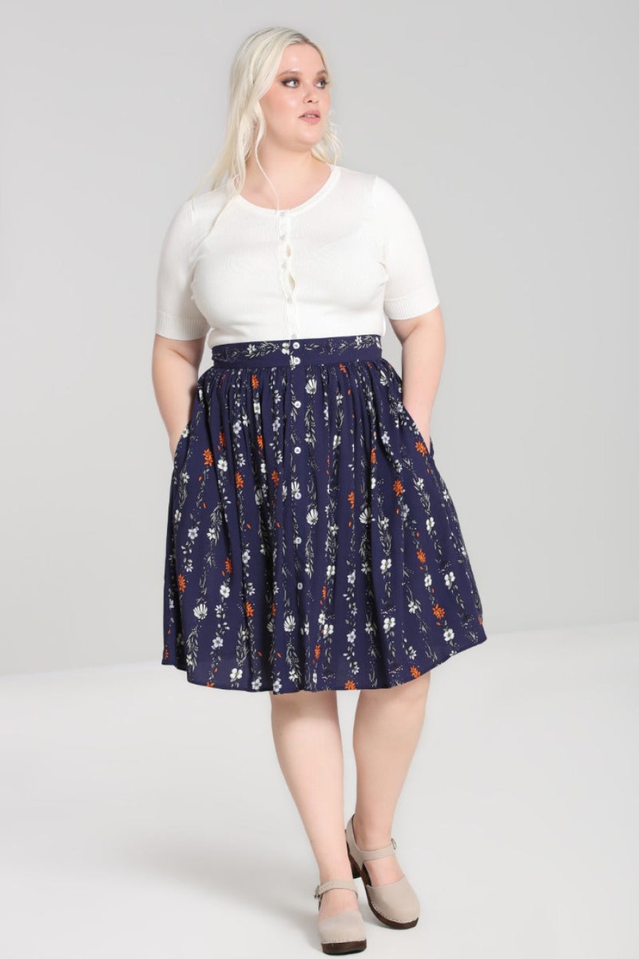 Hell Bunny Knee Skirts | Asta Skirt