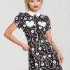 Hell Bunny Mini Dresses | Heart Lock Mini Dress