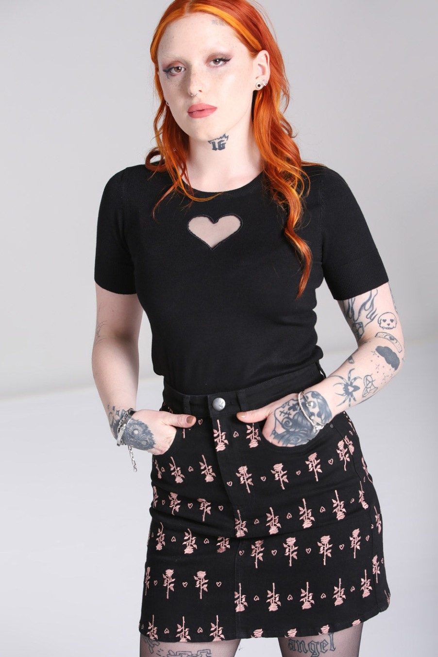 Hell Bunny Skirts | The Lover Skirt