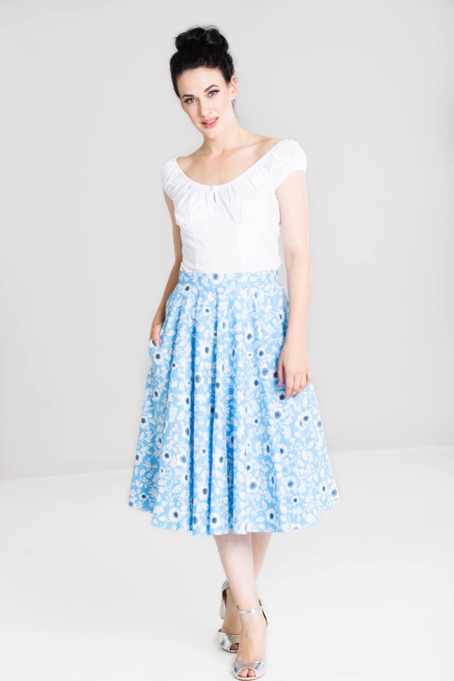 Hell Bunny Midi Skirts | Daphne 50'S Skirt