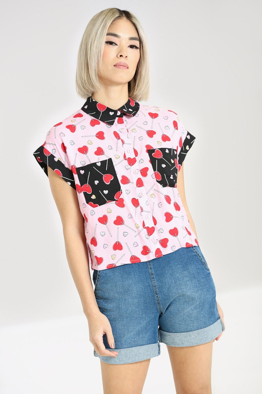 Hell Bunny Shirts | Lollies Shirt