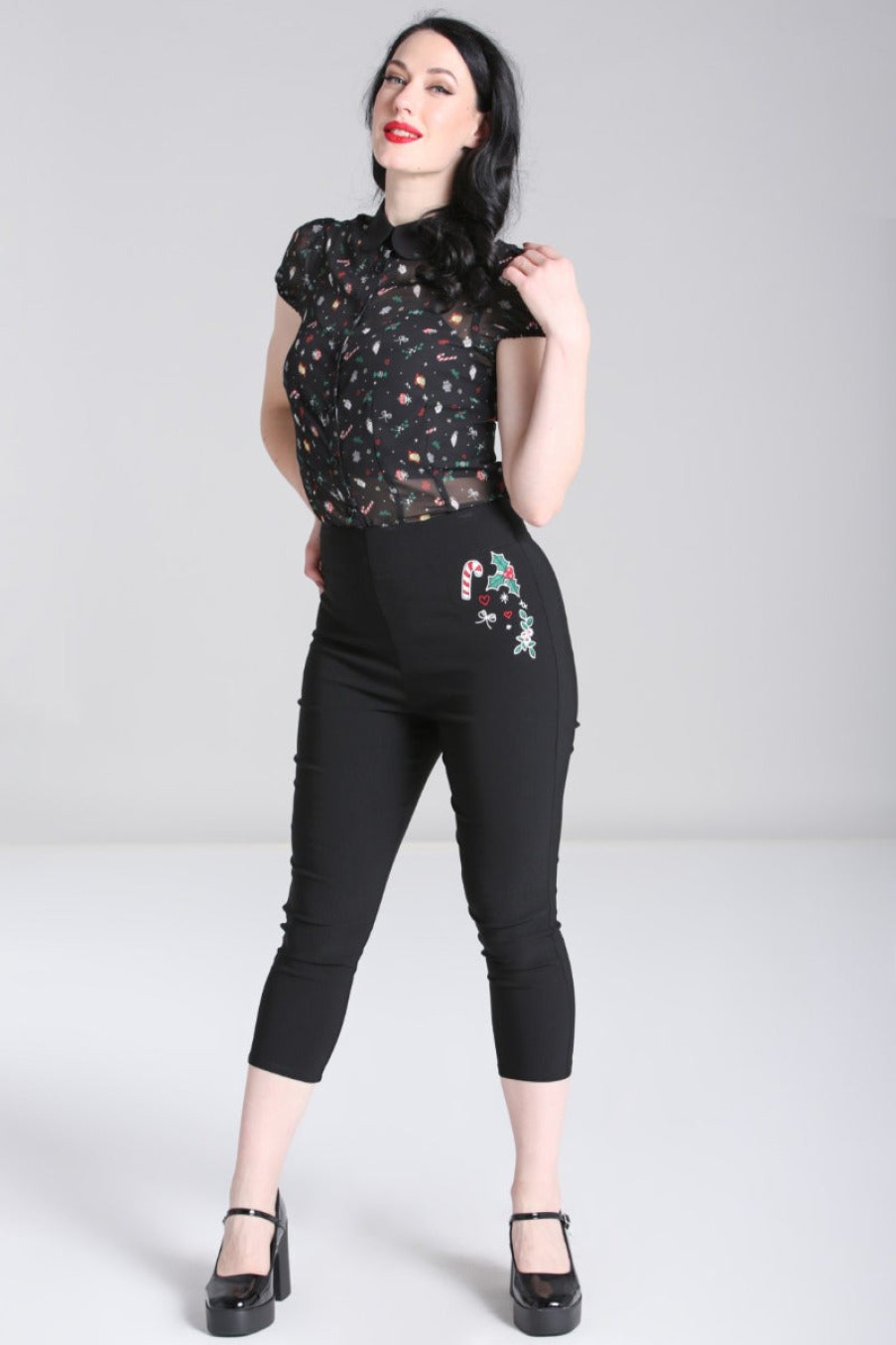 Hell Bunny Capris | Natalie Capris