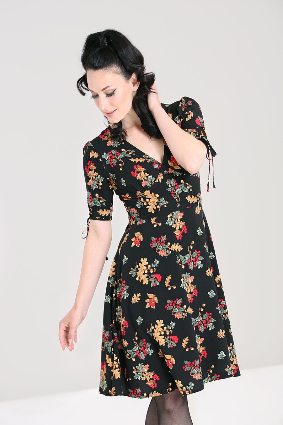 Hell Bunny Knee Dresses | Aurelia Mid Dress