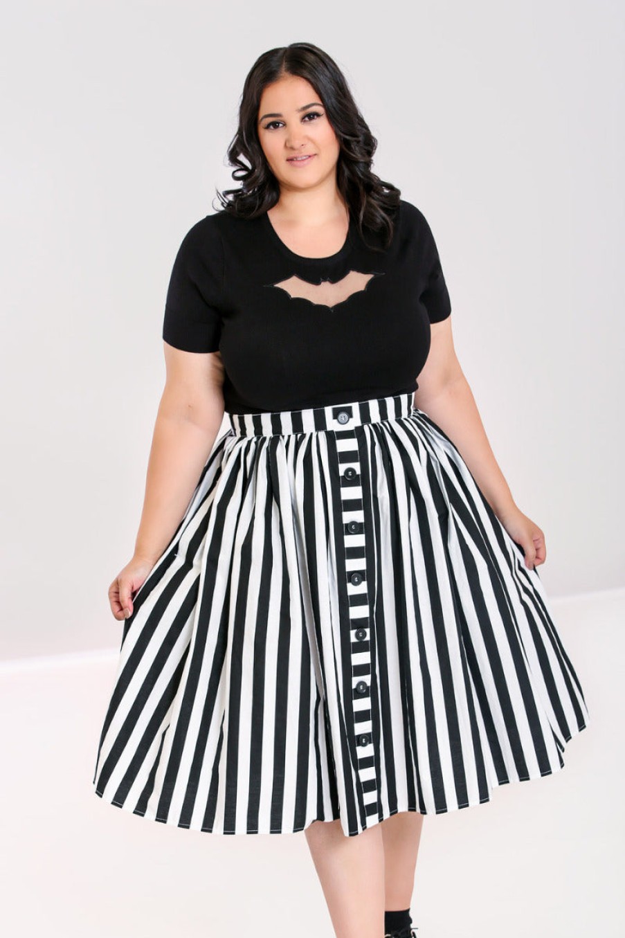 Hell Bunny Midi Skirts | Juno 50'S Skirt