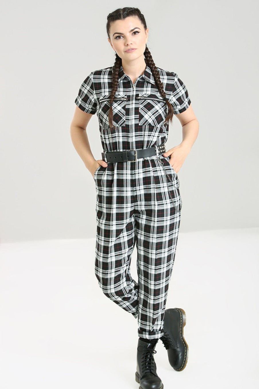 Hell Bunny Jumpsuits & Playsuits | Vernon Boilersuit