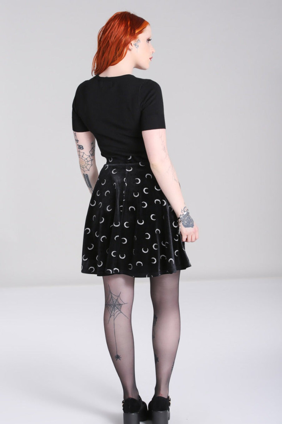 Hell Bunny Mini Skirts | Misty Moon Skirt