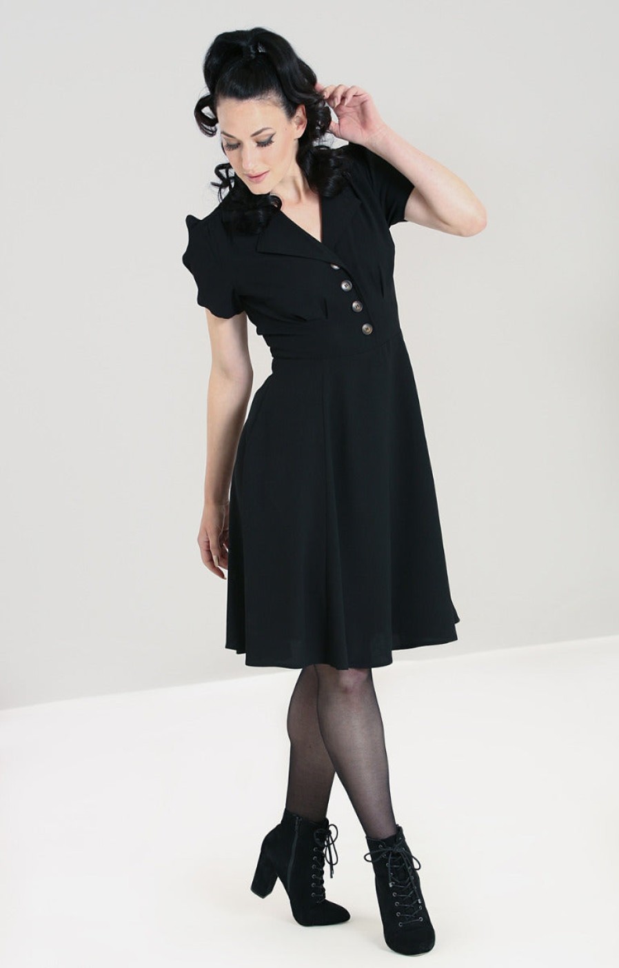 Hell Bunny Knee Dresses | Vera Lynn Dress