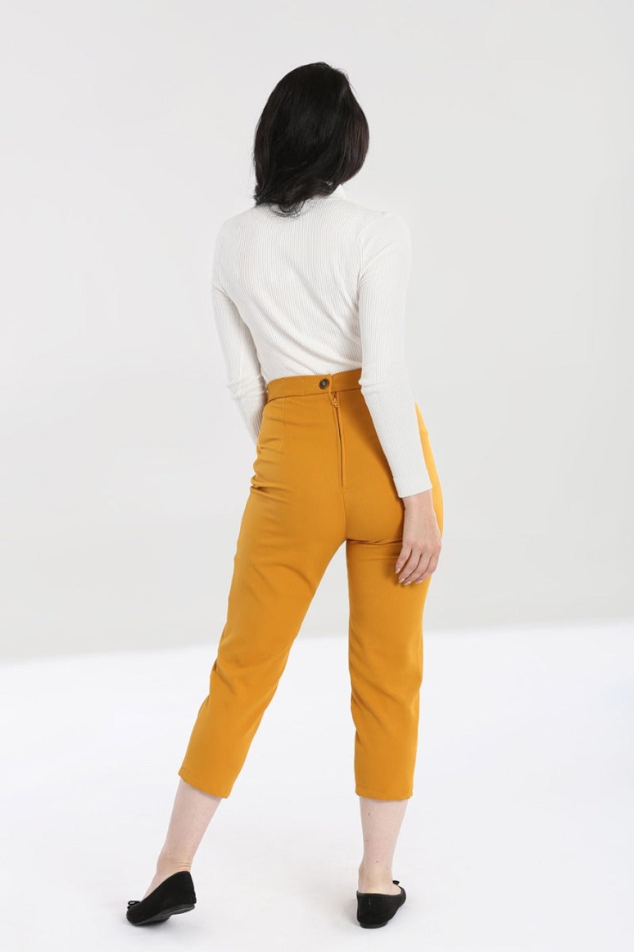 Hell Bunny Trousers | Amelie Cigarette Trousers