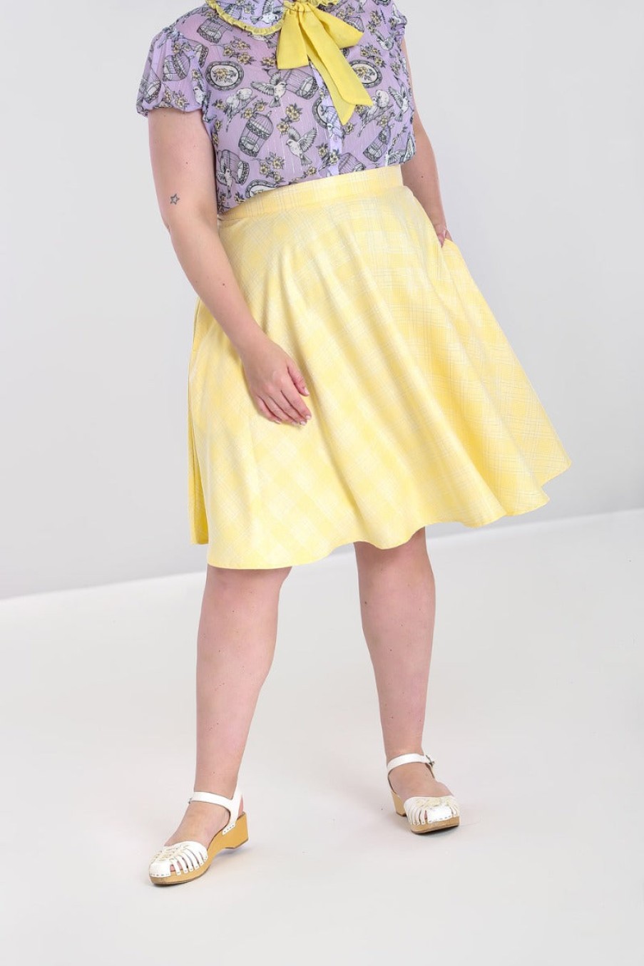 Hell Bunny Midi Skirts | Joy Mid Skirt Plus Size