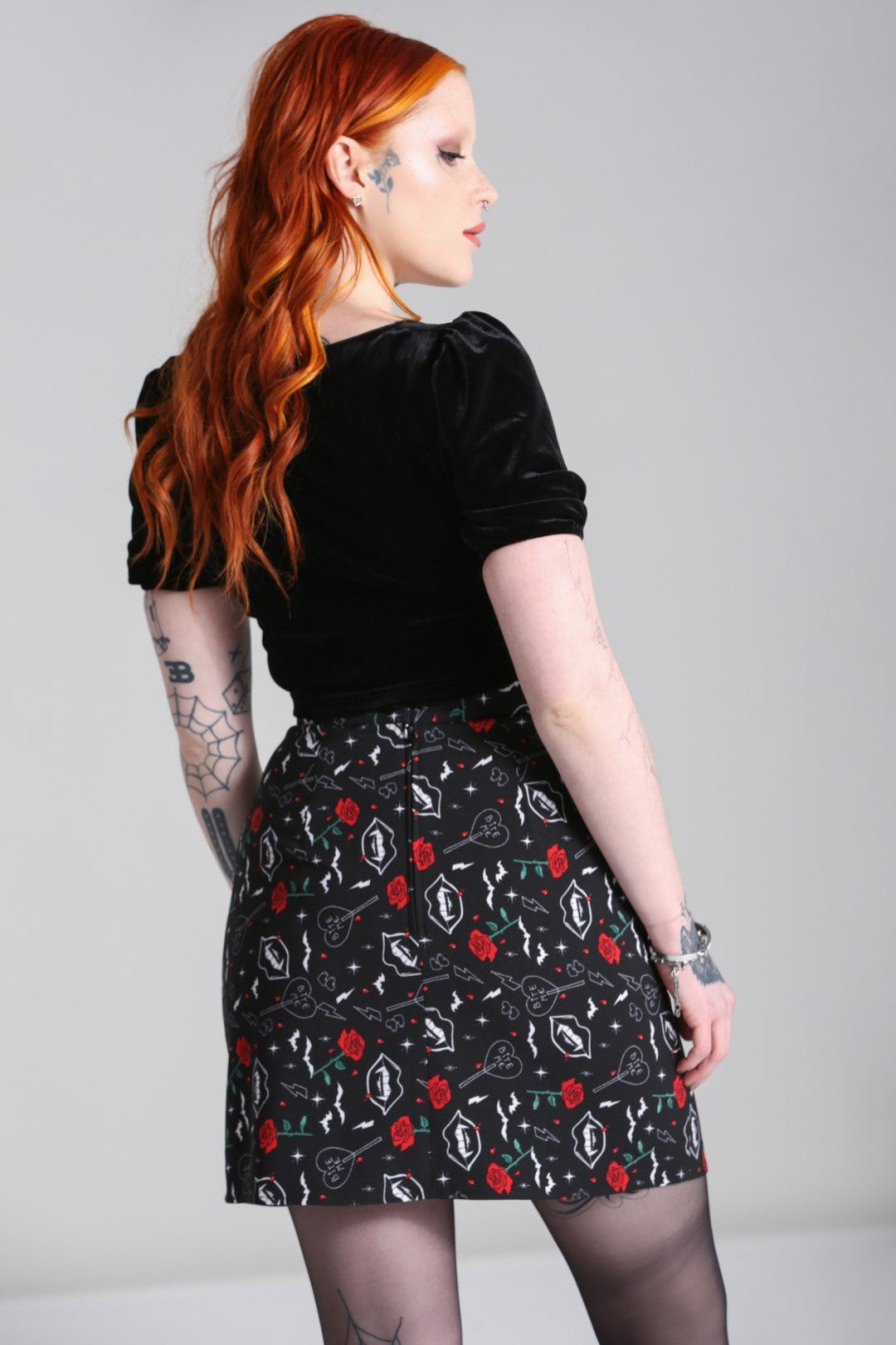 Hell Bunny Mini Skirts | Lilith Skirt