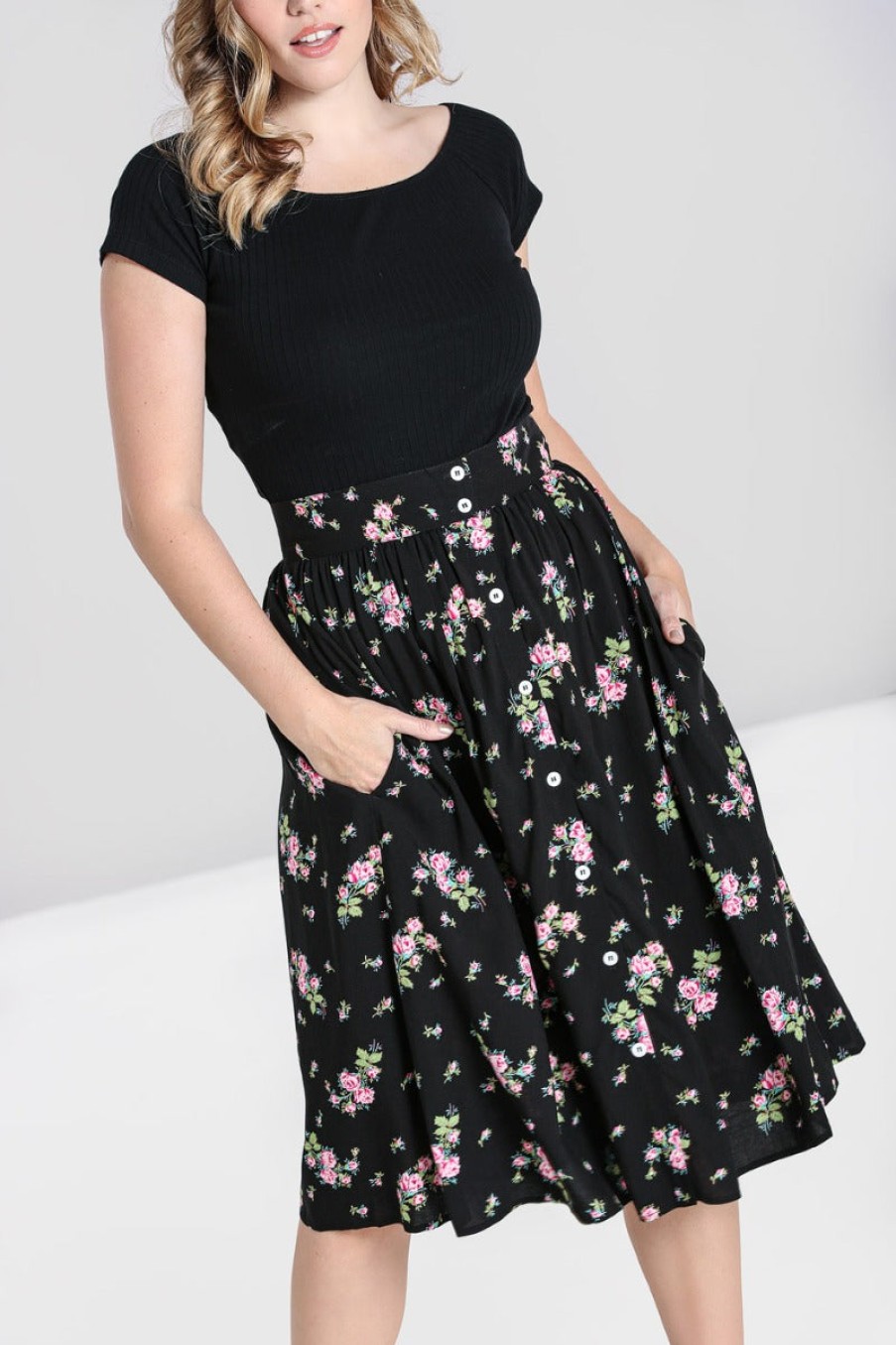 Hell Bunny Midi Skirts | Bobby Sue Skirt