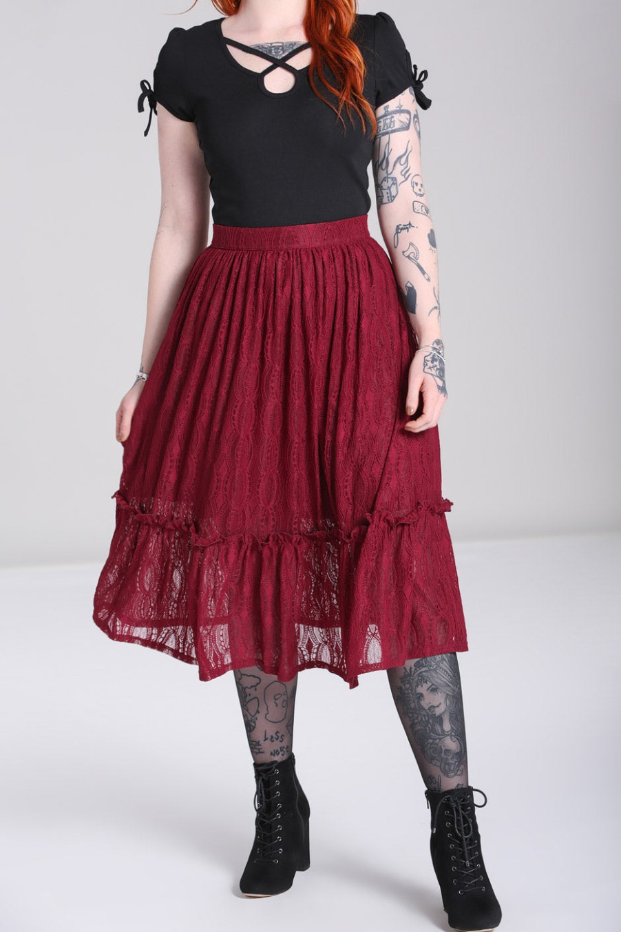 Hell Bunny Midi Skirts | Rhea Skirt