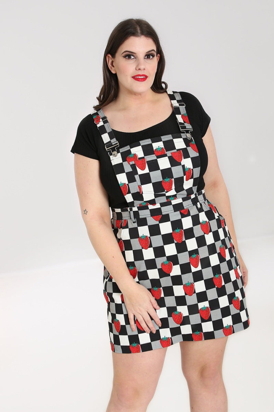 Hell Bunny Mini Dresses | Ginberry Pinafore Dress