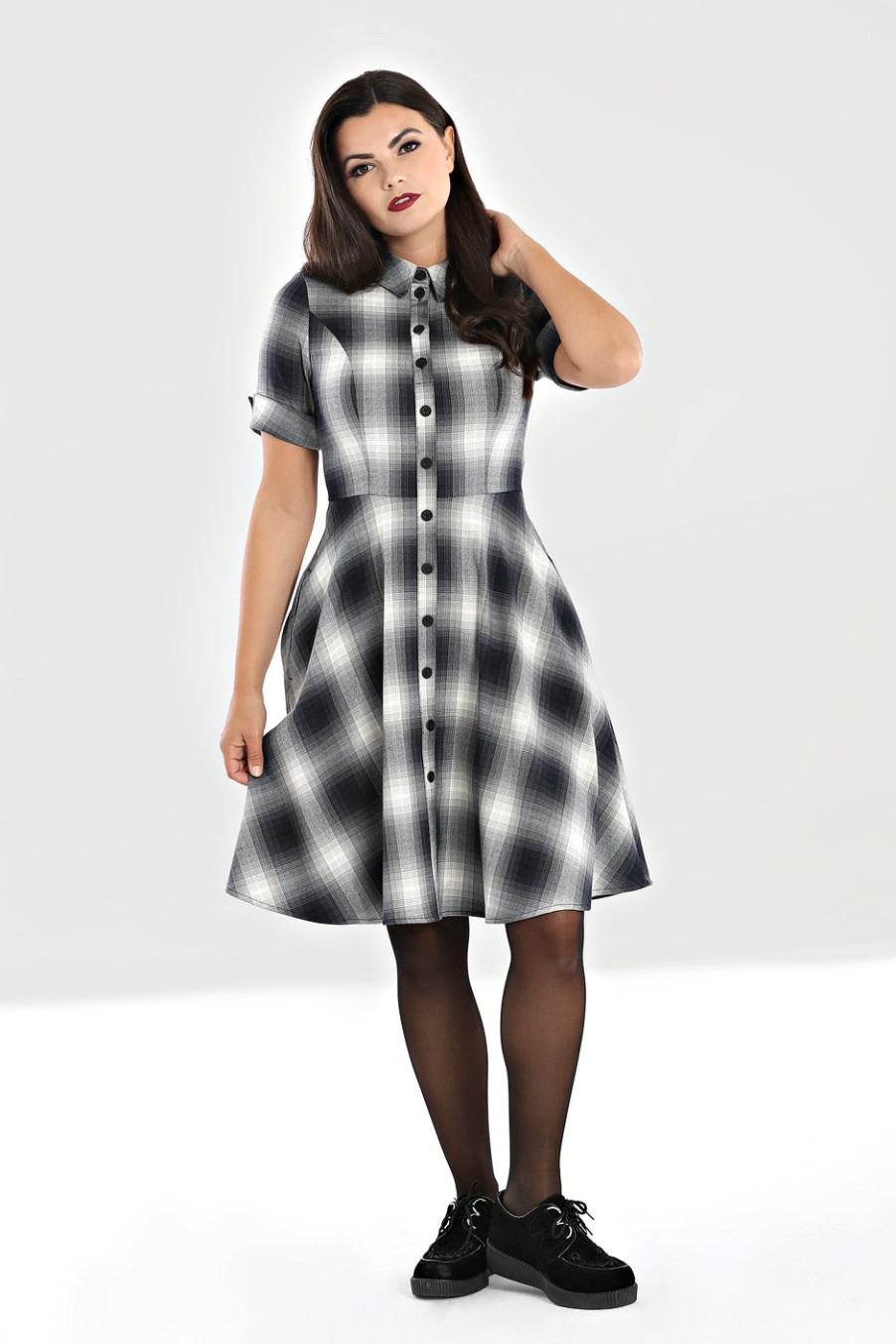 Hell Bunny Knee Dresses | Eddystone Mid Dress