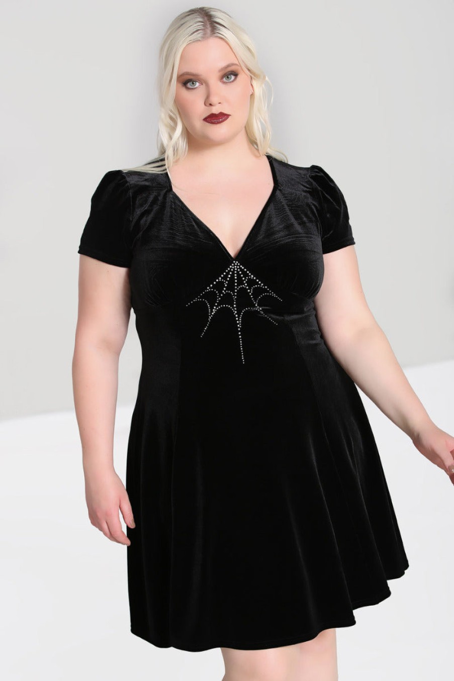 Hell Bunny Knee Dresses | Morticia Dress