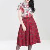 Hell Bunny Midi Skirts | Irvine 50'S Skirt