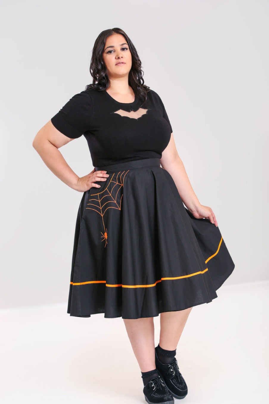 Hell Bunny Midi Skirts | Miss Muffet 50'S Skirt