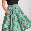 Hell Bunny Midi Skirts | Madilynn 50'S Skirt