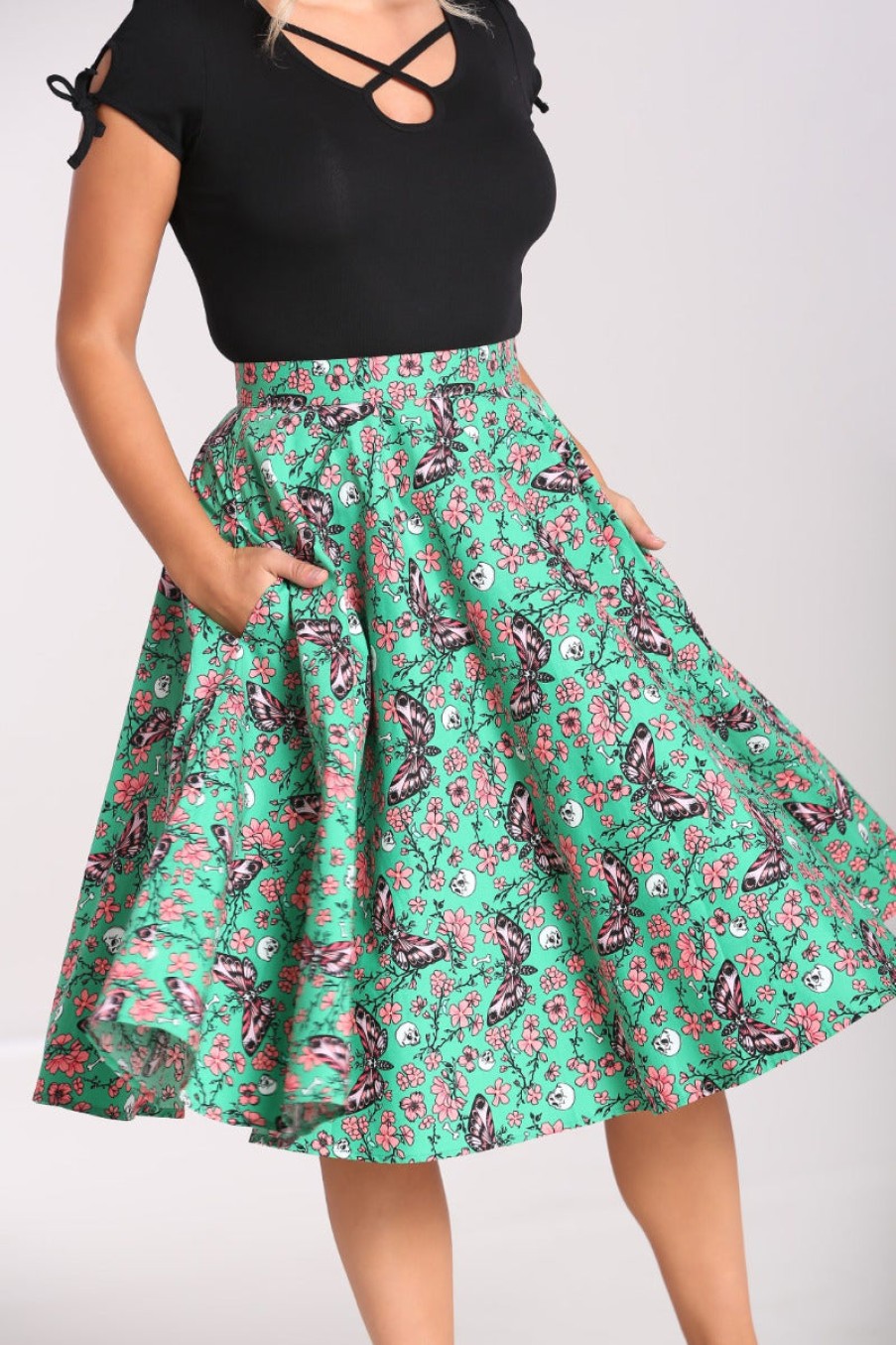 Hell Bunny Midi Skirts | Madilynn 50'S Skirt