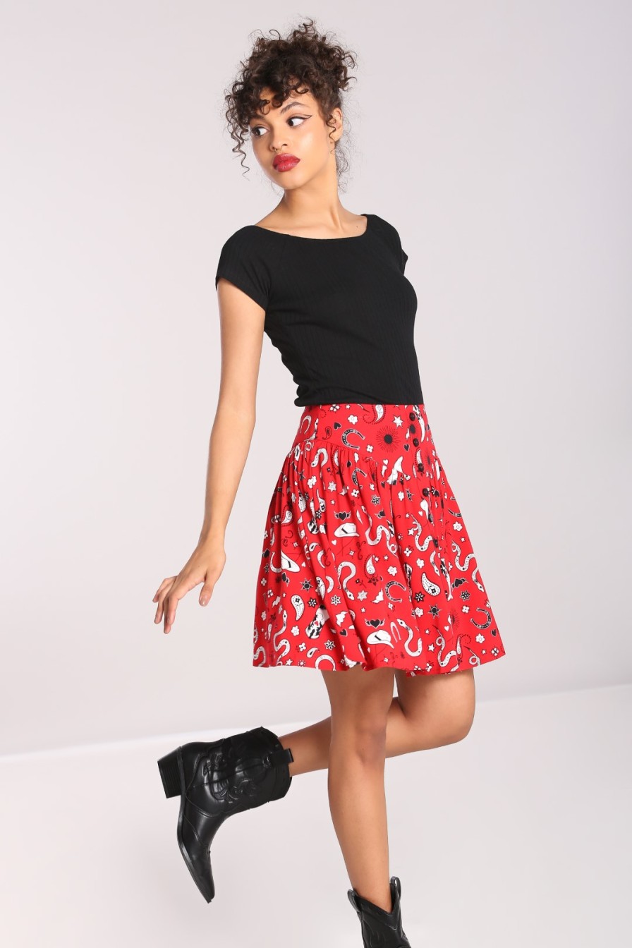 Hell Bunny Mini Skirts | Emmylou Skirt