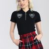 Hell Bunny Jerseys | Oculus Top