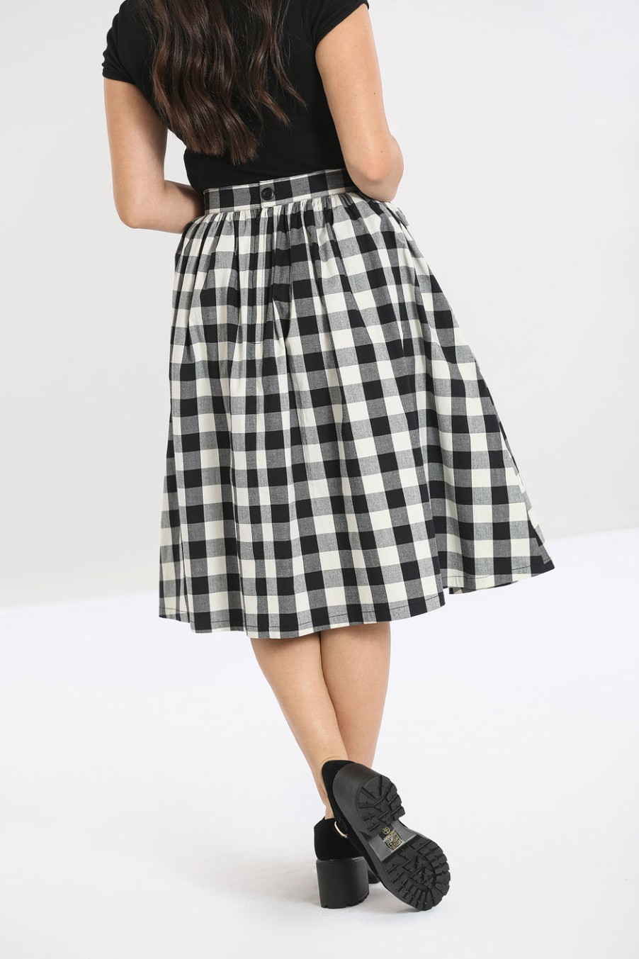 Hell Bunny Midi Skirts | Victorine 50'S Skirt Plus Size