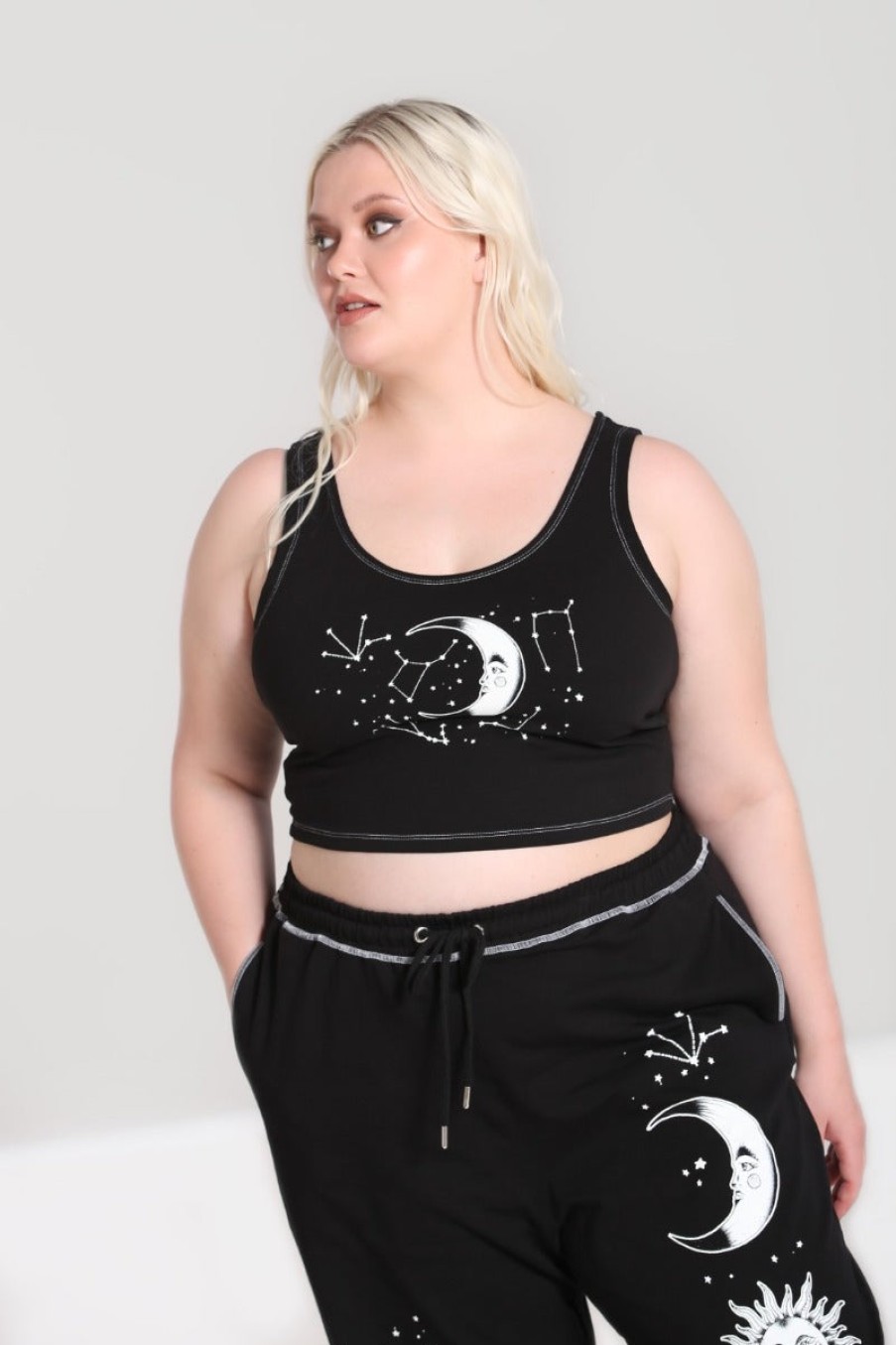 Hell Bunny Loungewear | Solaris Crop Top